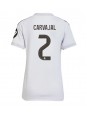 Real Madrid Daniel Carvajal #2 Replika Hemmakläder Dam 2025-26 Kortärmad